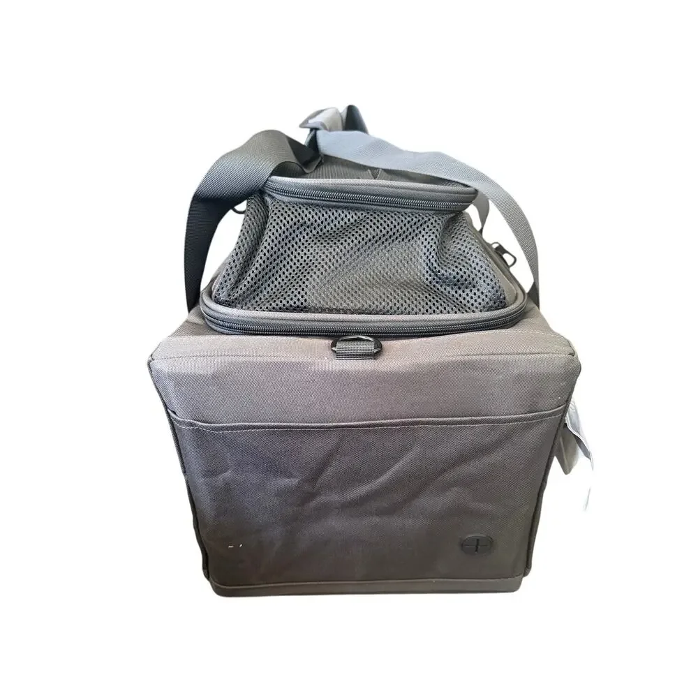 Pecute Expandable Airline Approved Pet Carrier Soft-Sided Cat Dog Travel Bag
